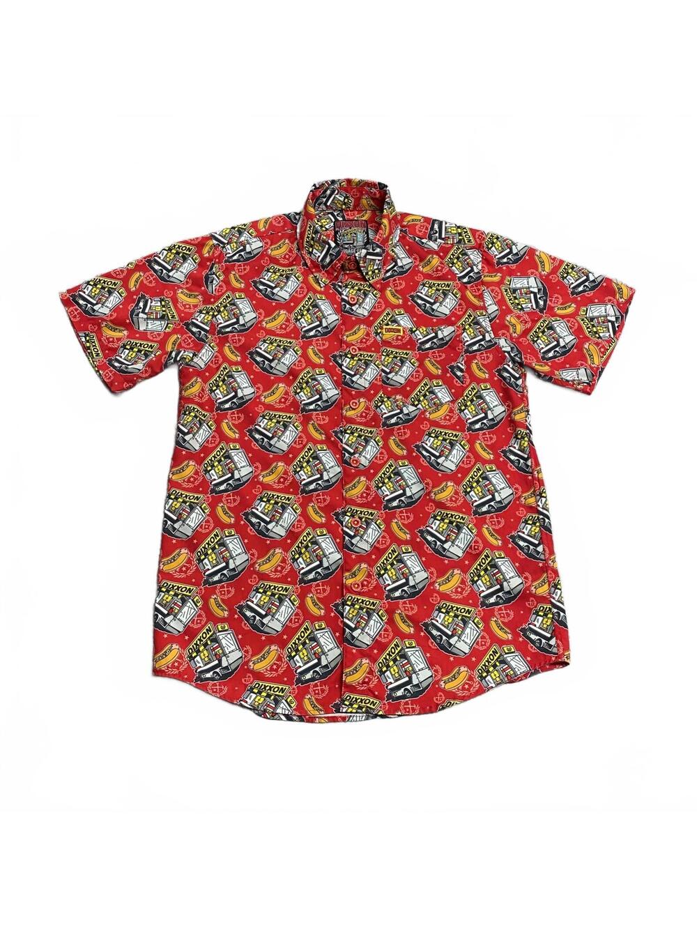 Dixxon Flannel Co Sausage Fest Shirt Short Sleeve Button Up Men's Size Medium